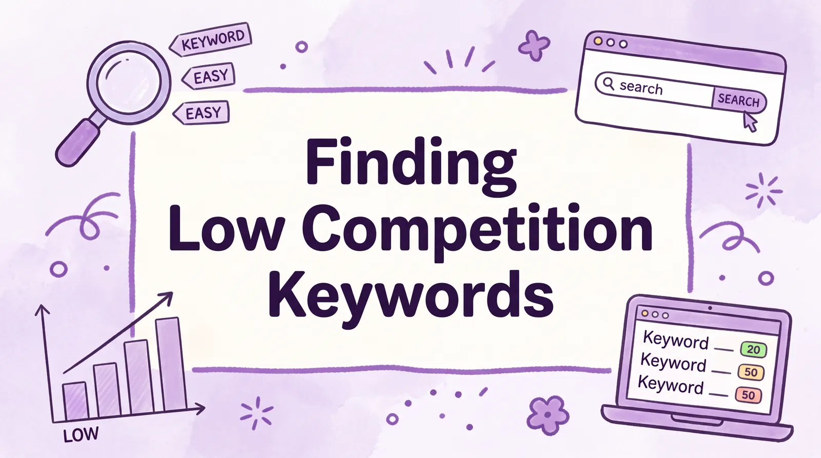 Master Finding Low Competition Keywords for SEO Success