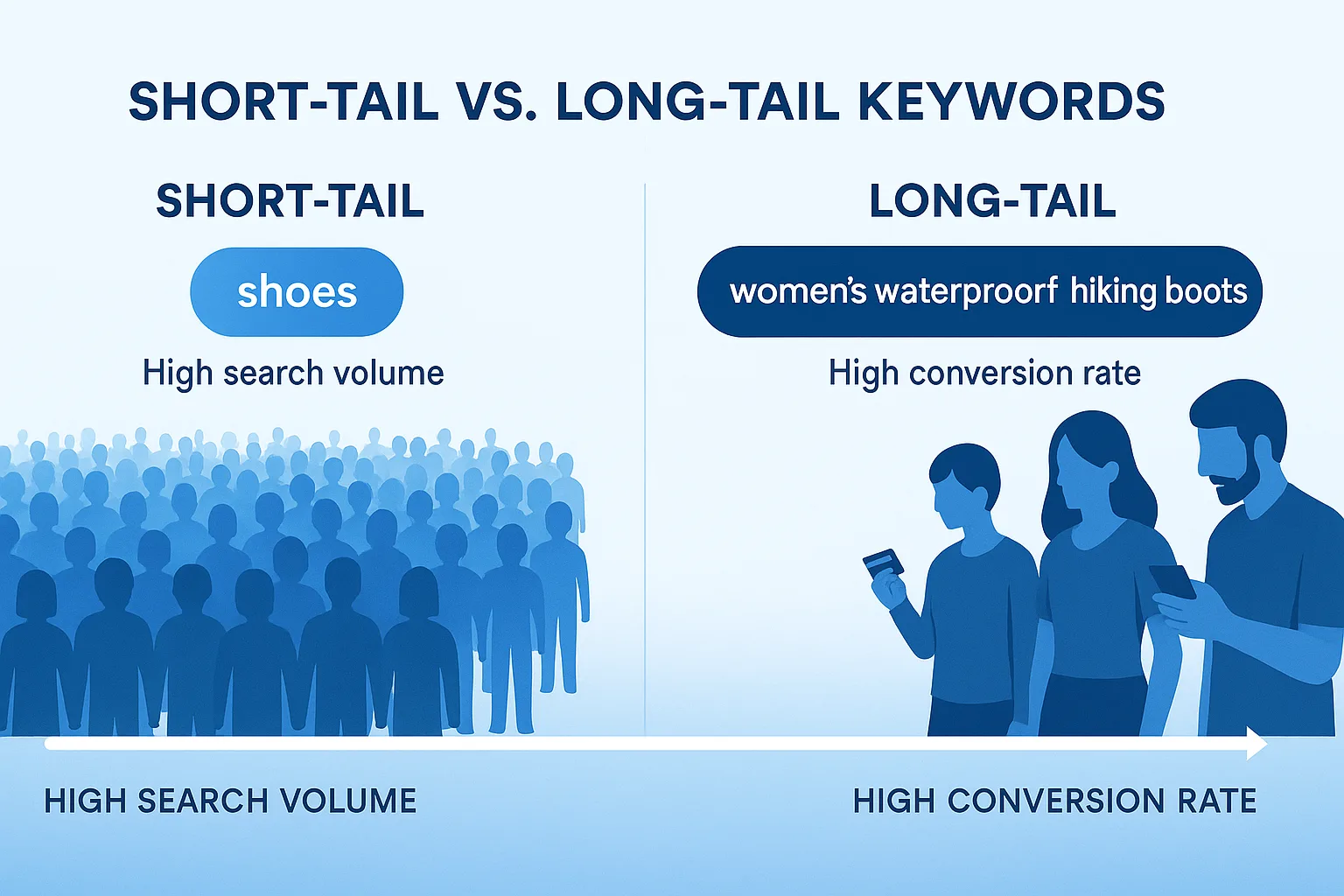 What Is the Difference Between Short-Tail and Long-Tail Keywords?