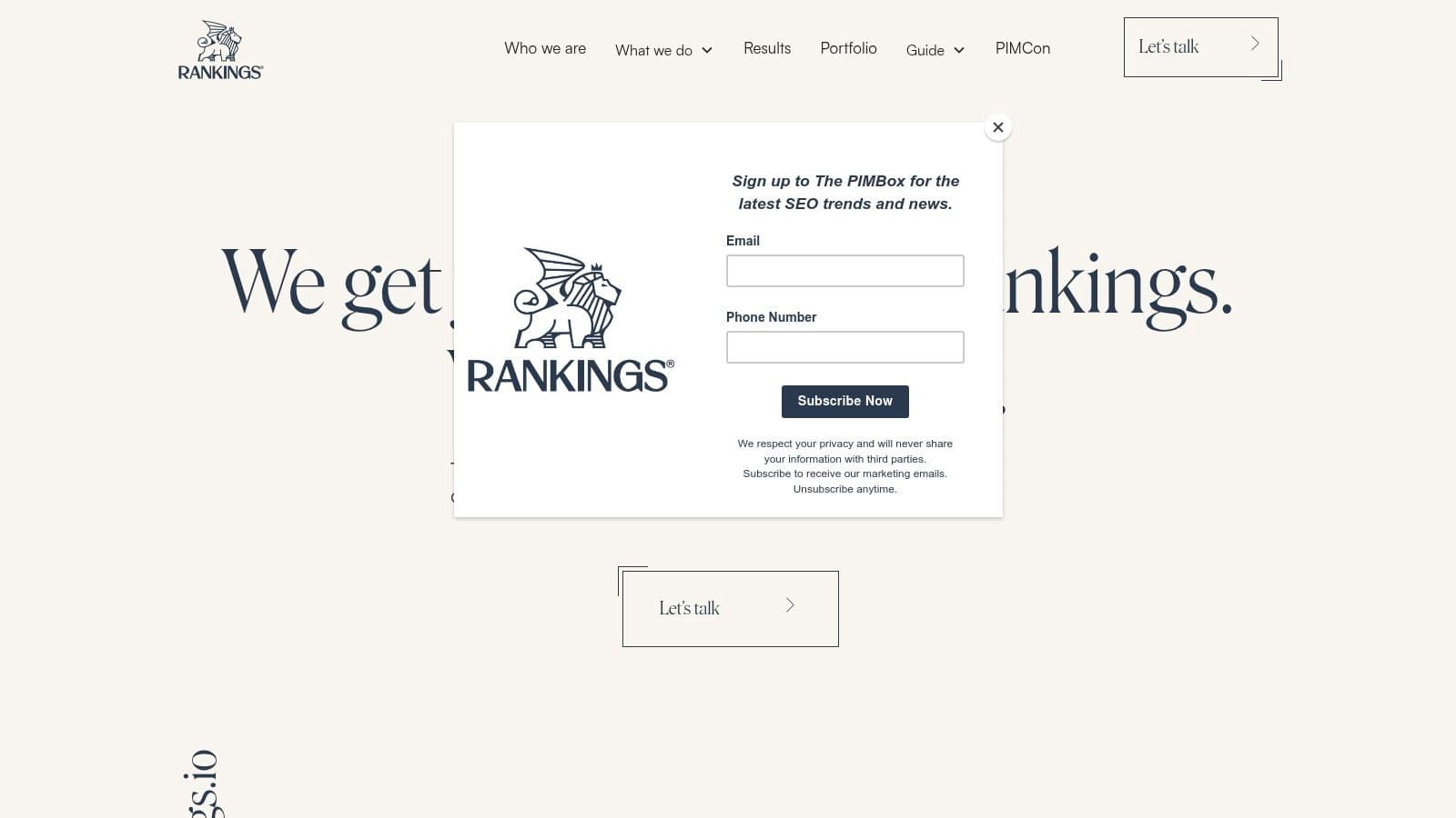 1\. Rankings.io