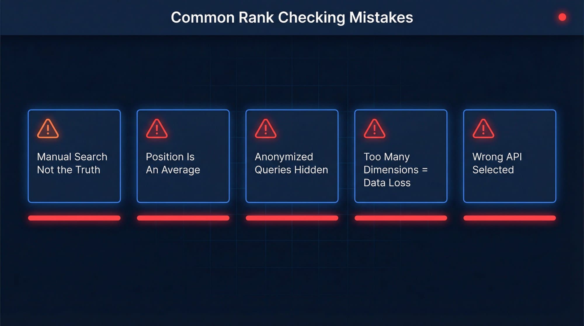 Common Mistakes That Make Free Rank Checking Look Broken