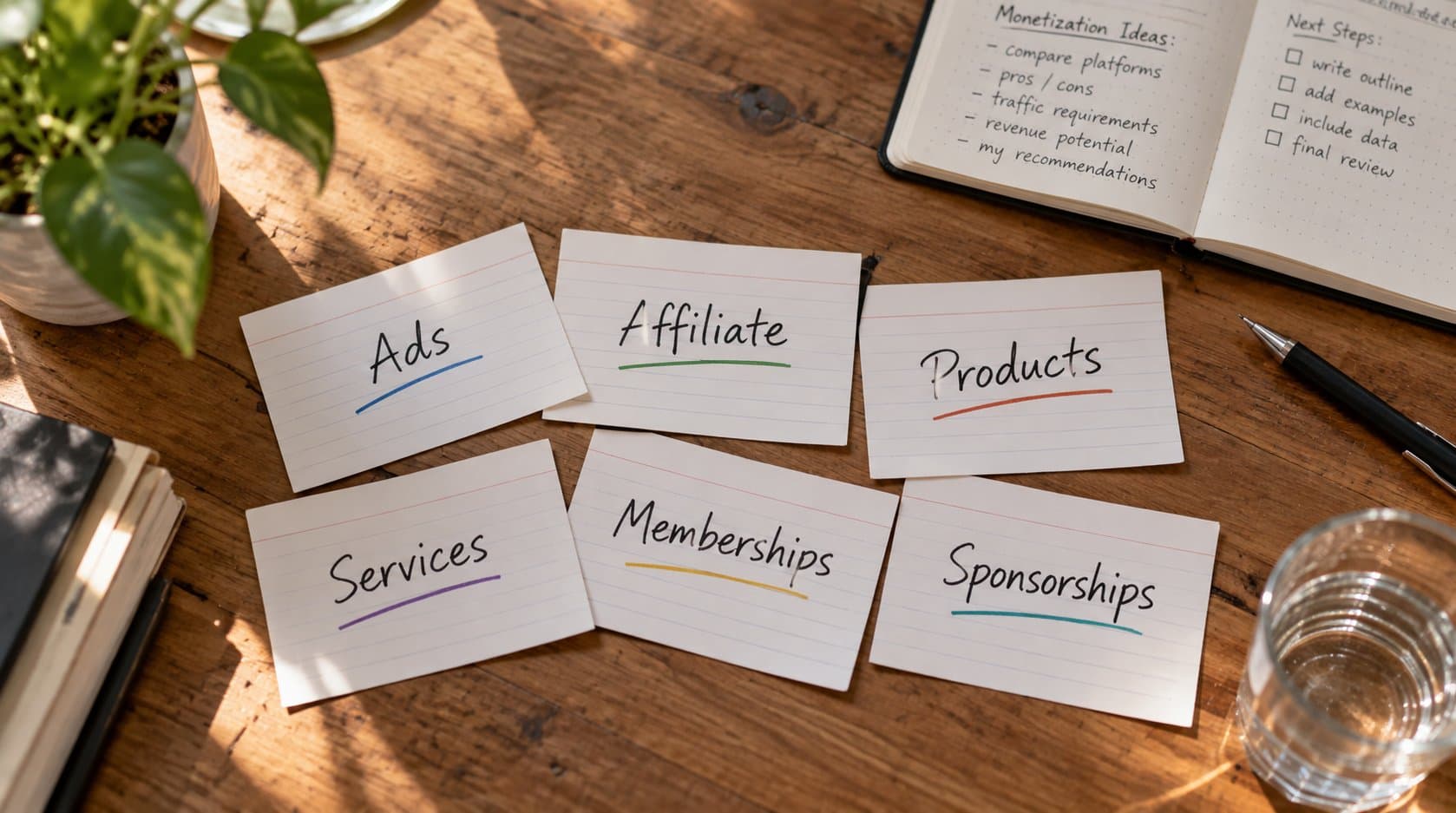 The Six Revenue Models (and What Each One Actually Requires)