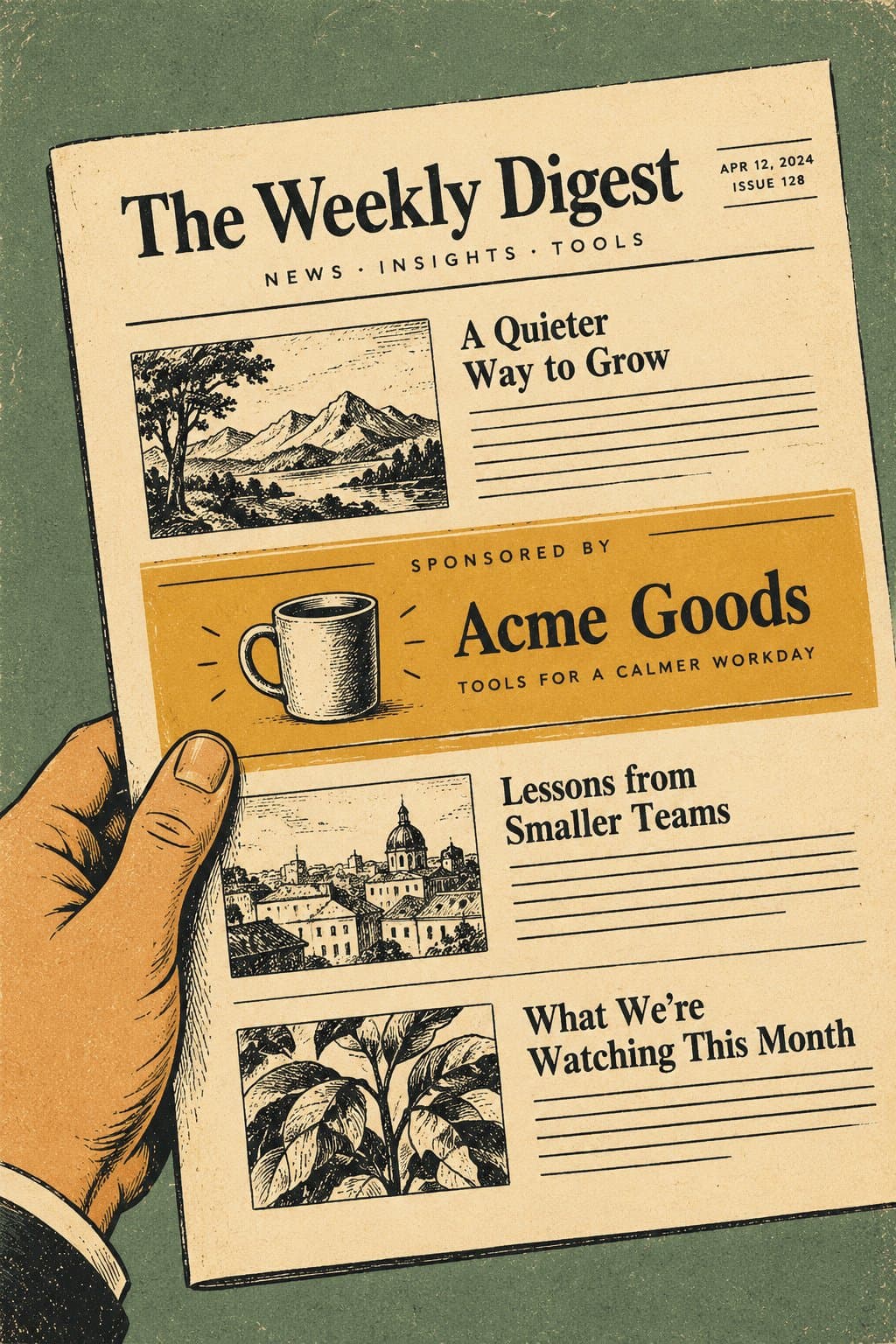 The newsletter as a separate ad product