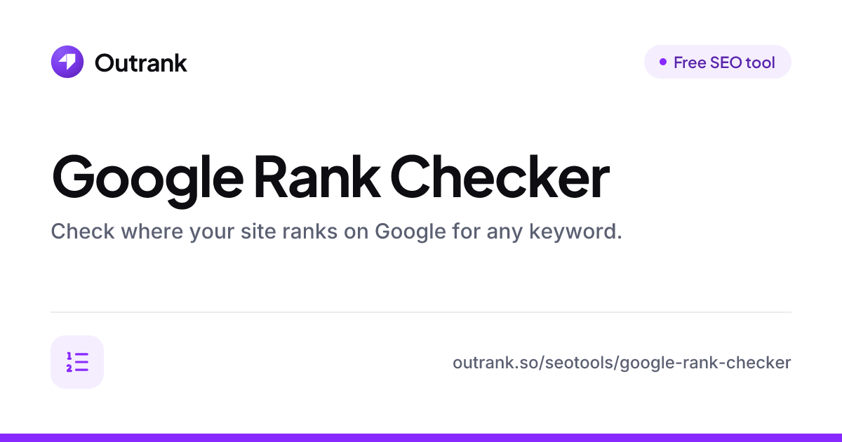 Free Google Rank Checker: what page of Google am I on? | SEO Toolbox